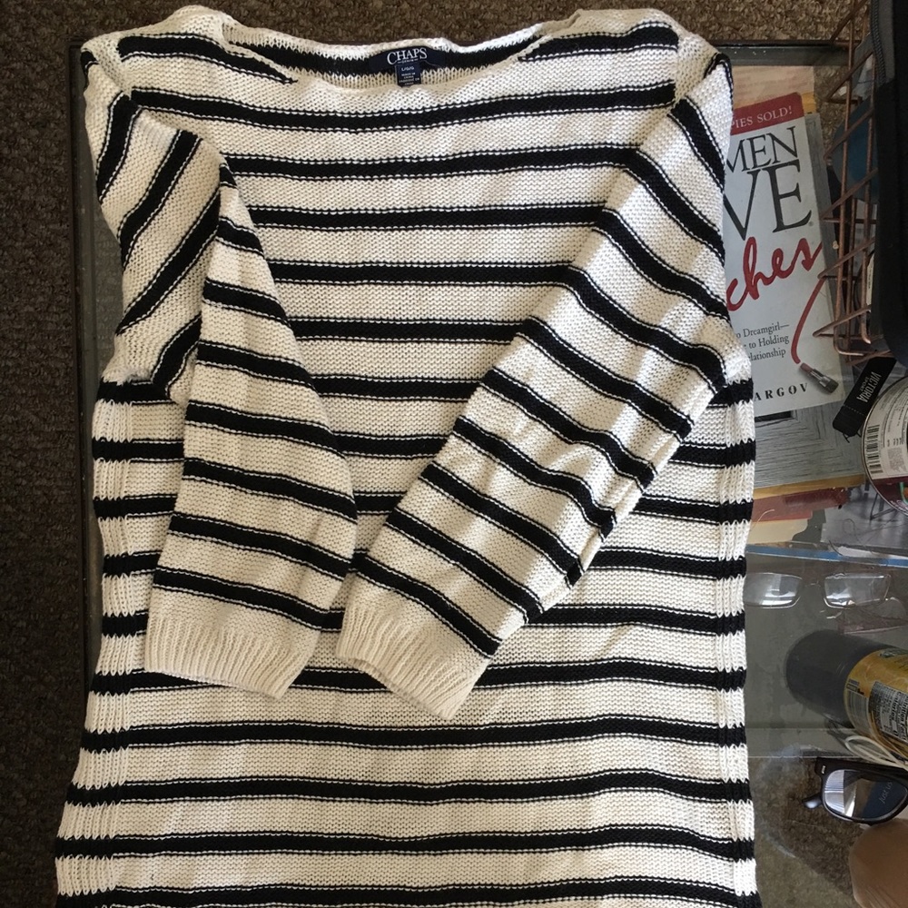 Thin sweater!